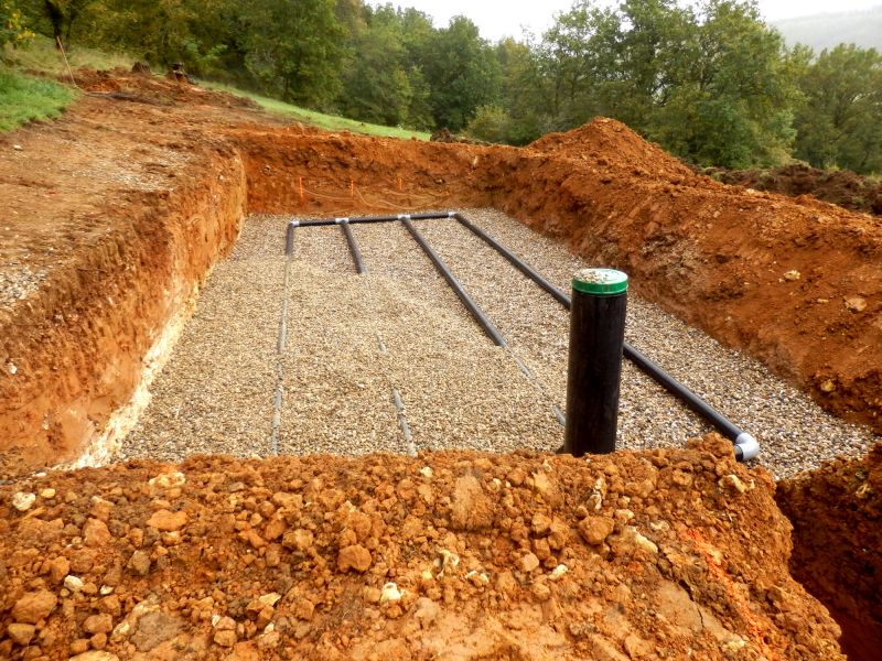 Drain Field Installation in San Antonio, TX
