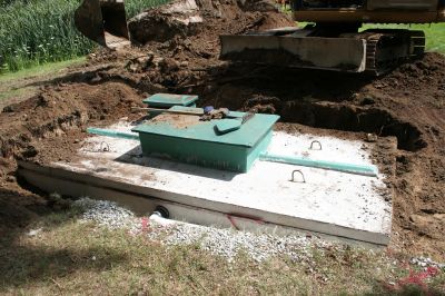 Completed Septic Tank Replacement